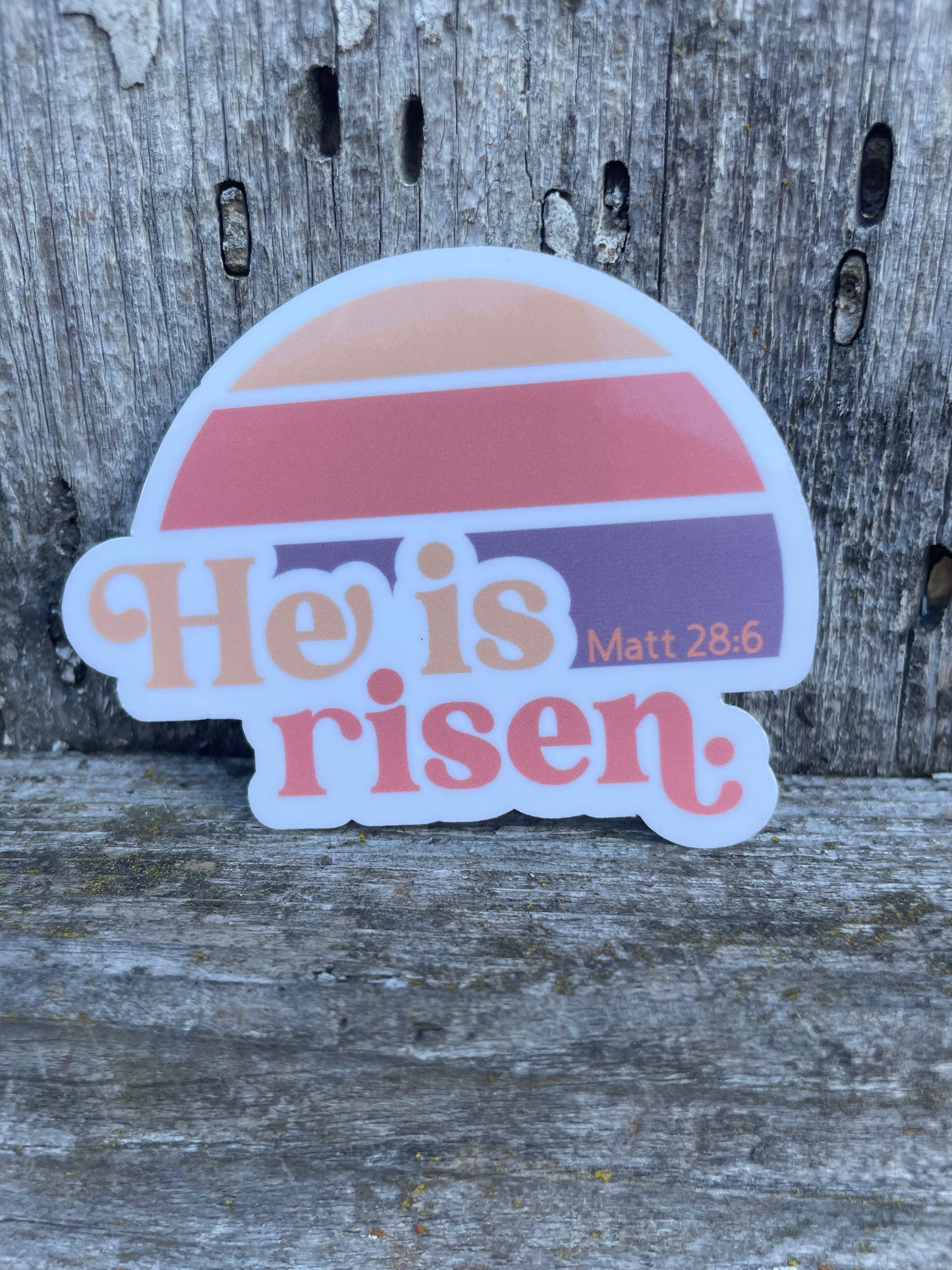 Matthew 28:6 Bible Verse Sticker
