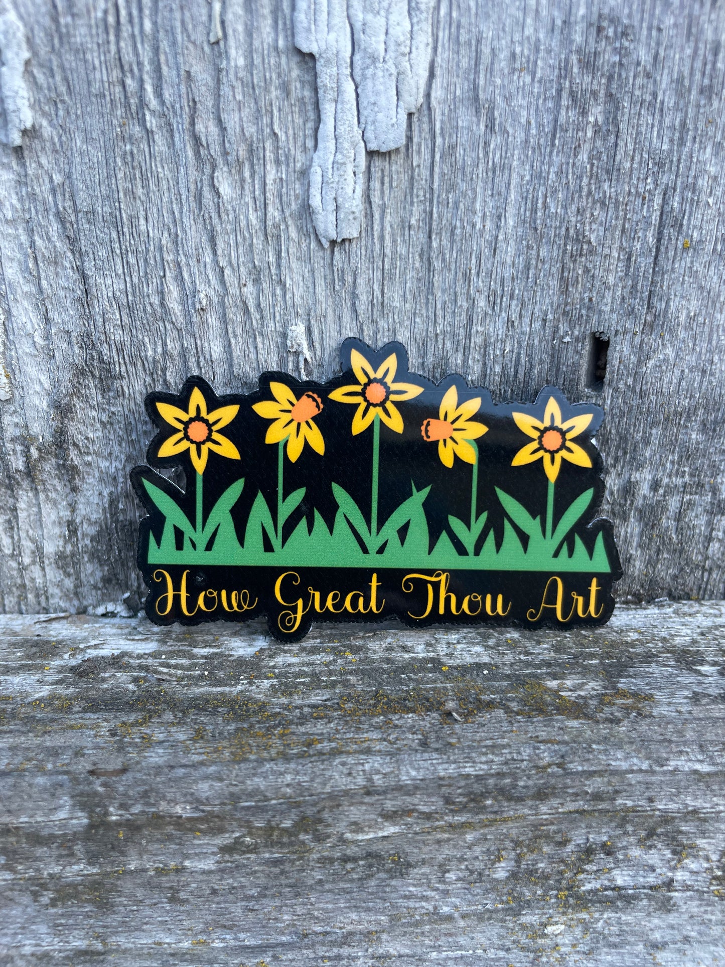 How Great Thou Art Sticker